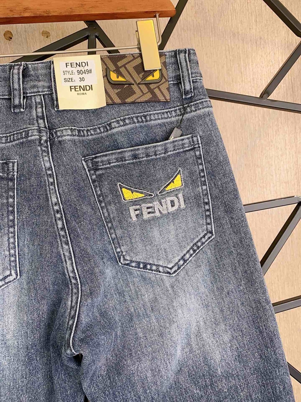 ブランドジーンズ素材ディテール